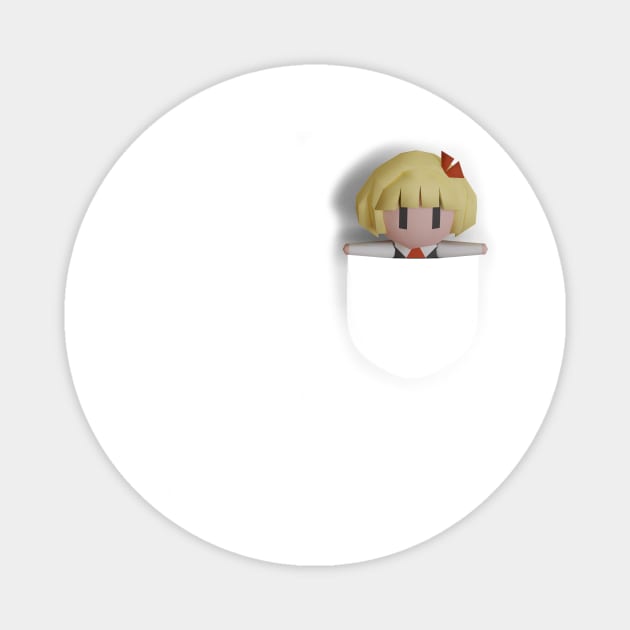 Pocket Rumia Magnet by SupernaturalOven